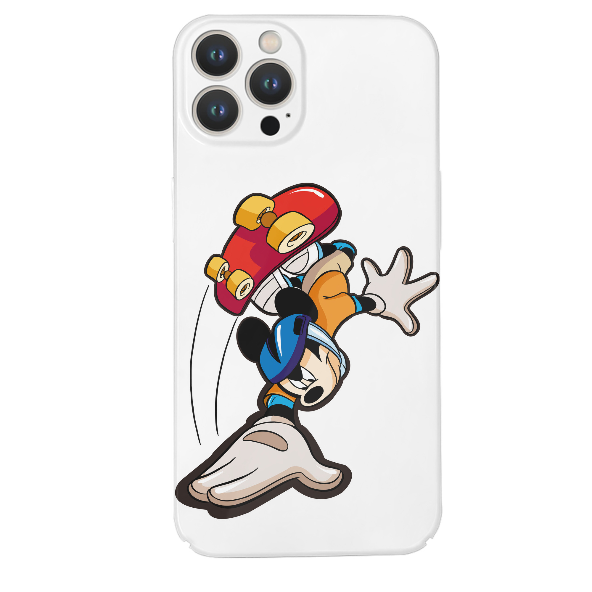 （画像用） ミッキーマウス Mickey Mouse 【iPhone 14シリーズ対応】ハードケース